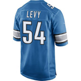 Mens Detroit Lions DeAndre Levy Light Blue Game Jersey