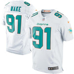 Mens Miami Dolphins Cameron Wake White Elite Jersey