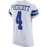 Men's Dallas Cowboys Dak Prescott Nike White Vapor Untouchable Elite Jersey