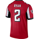 Men's Atlanta Falcons Matt Ryan Red Legend Jersey