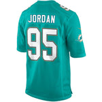 Mens Miami Dolphins Dion Jordan Aqua Game Jersey