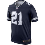 Men's Dallas Cowboys Ezekiel Elliott Navy Legend Jersey