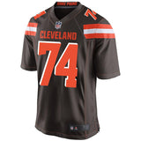 Men's Cleveland Browns Cameron Erving Brown Game Jersey