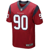 Mens Houston Texans Jadeveon Clowney  Red Elite Jersey