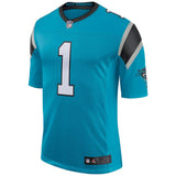 Men's Carolina Panthers Cam Newton Blue Classic Limited Player Jersey