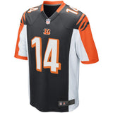 Mens Cincinnati Bengals Andy Dalton Black Game Jersey