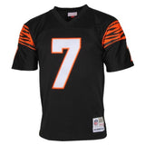 Mens Cincinnati Bengals Boomer Esiason Mitchell & Ness Black 1989 Retired Player Vintage Jersey