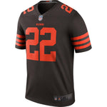 Men's Cleveland Browns Jabrill Peppers Brown Color Rush Legend Jersey