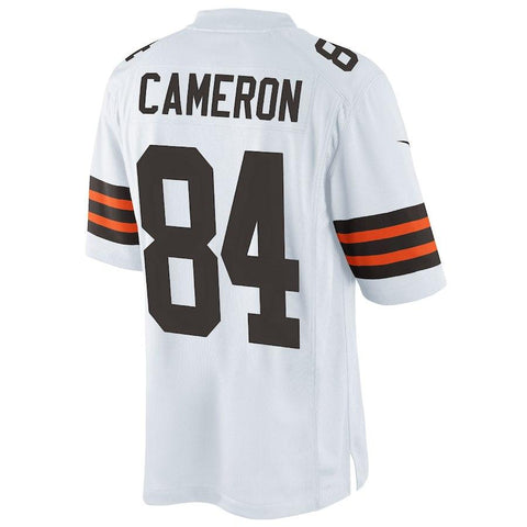 Men's Cleveland Browns Historic Logo Jordan Cameron White Limited Jersey