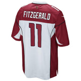 Mens Arizona Cardinals Larry Fitzgerald White Game Jersey