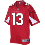 Men's Arizona Cardinals Kurt Warner NFL Pro Line Red Retired Player Jersey