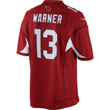 Men's Arizona Cardinals Kurt Warner Cardinal Retired Player Limited Jersey