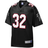 Men's Atlanta Falcons Jamal Anderson NFL Pro Line Black Retired Player Jersey