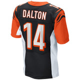 Mens Cincinnati Bengals Andy Dalton Black Elite Jersey