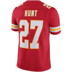 Men's Kansas City Chiefs Kareem Hunt  Red Vapor Untouchable Limited Jersey