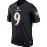 Men's Baltimore Ravens Justin Tucker Black Legend Jersey