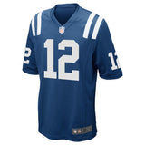 Mens Indianapolis Colts Andrew Luck Royal Blue/White Team Game Jersey